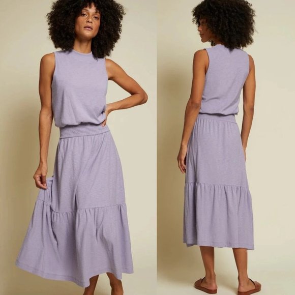 Nation LTD Dresses & Skirts - Nation LTD | Barrett 90s Midi Dress in Shallot - Size M